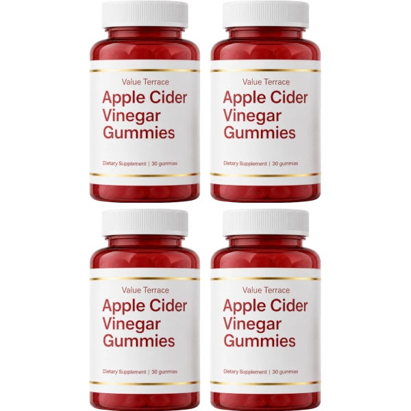 Value Terrace 4 Apple Cider Vinegar Gummies